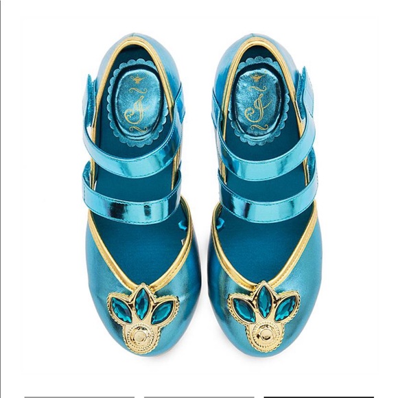 Disney Other - Disney Princess Jasmine Costume Shoes girl 9/10